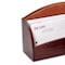 Dacasso Brown Crocodile Embossed Leather Letter Holder AG-2008 - alternate 2